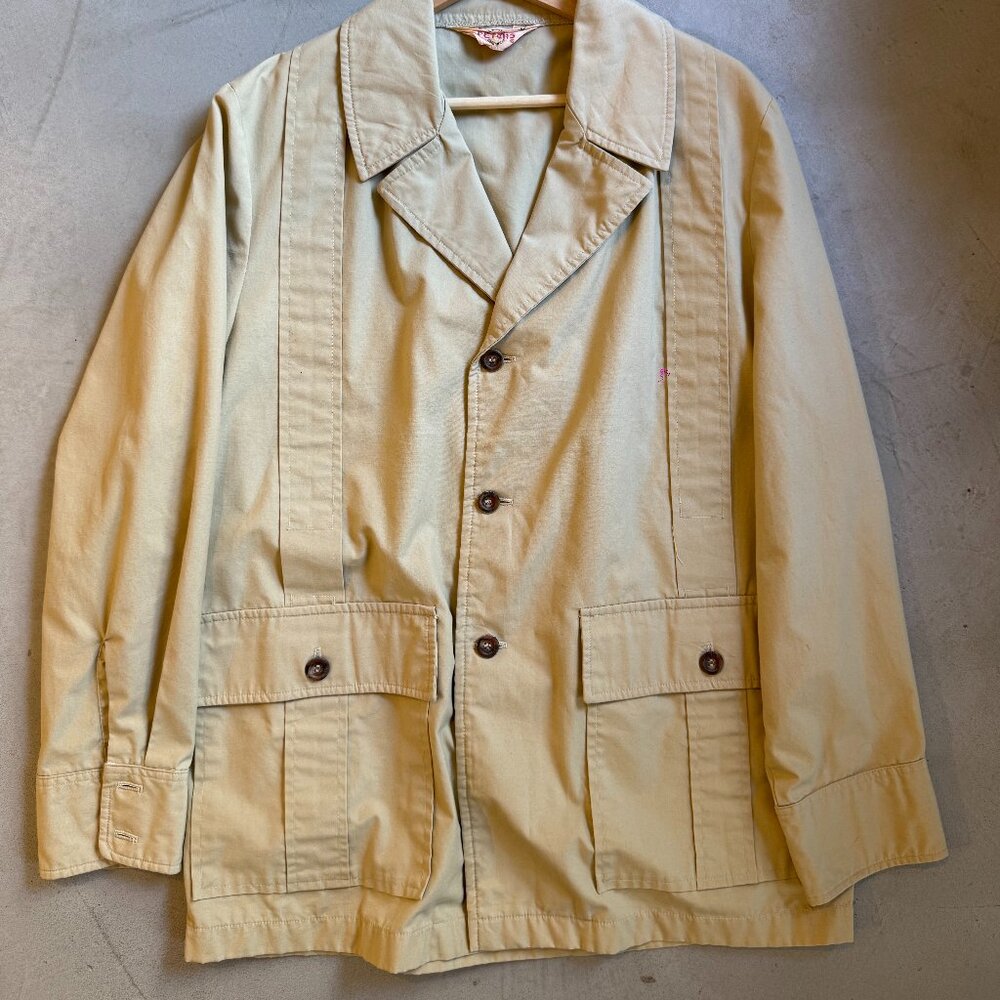 Vintage Peters Long Button Down Overcoat